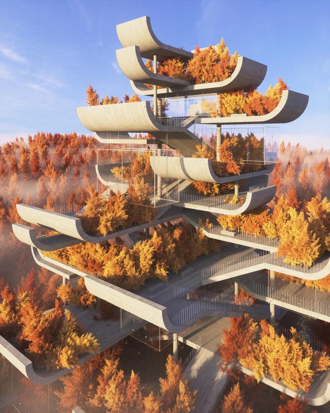 BIM建筑|上海外籍设计师勇敢畅想,中国传统浮图转译为现代建筑说话 BIM建筑|上海外籍设计师勇敢畅想,中国传统浮图转译为现代建筑说话