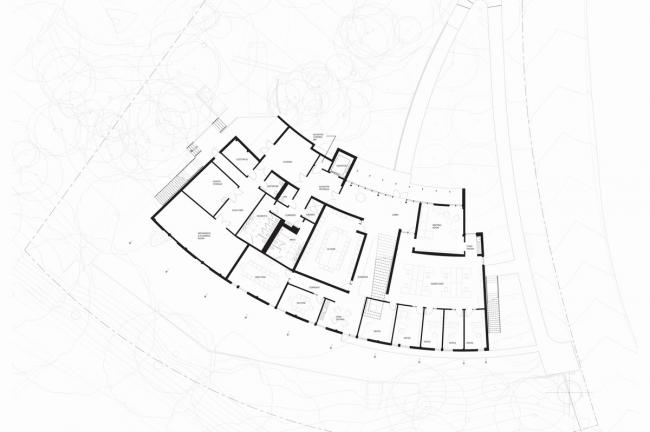 BIM建筑|光影斑驳,坐落湖畔的学术交换中间 BIM建筑|光影斑驳,坐落湖畔的学术交换中间