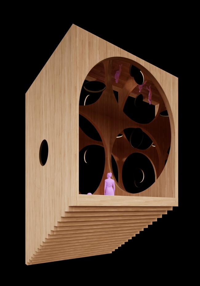 BIM建筑|拱与镜:虚实相映的无尽空间 / 槃达建筑 BIM建筑|拱与镜:虚实相映的无尽空间 / 槃达建筑
