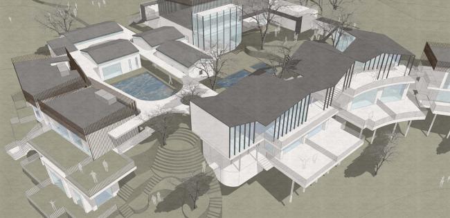BIM建筑|茂林清泉,焚喷鼻喝茶:茶言不雅舍 / 是合设计工作室 BIM建筑|茂林清泉,焚喷鼻喝茶:茶言不雅舍 / 是合设计工作室