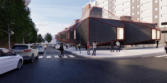 BIM建筑|仿佛一艘“绿色飞船”——马德里市政藏书楼计划 / 3GATTI BIM建筑|仿佛一艘“绿色飞船”——马德里市政藏书楼计划 / 3GATTI