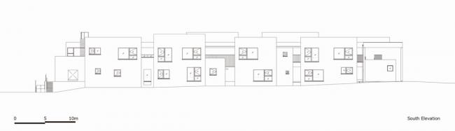 BIM建筑|彩色连廊穿插于白色体量间的湖畔丛林幼儿园 / 竹中工务店 BIM建筑|彩色连廊穿插于白色体量间的湖畔丛林幼儿园 / 竹中工务店