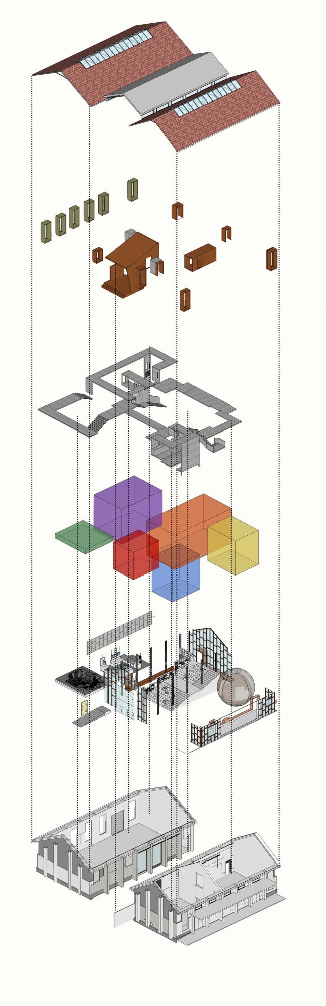 BIM建筑|河水清清,乡愁悠悠:小镇粮仓改革 / 上海交通年夜学城镇空间文化与科学研讨中间 BIM建筑|河水清清,乡愁悠悠:小镇粮仓改革 / 上海交通年夜学城镇空间文化与科学研讨中间