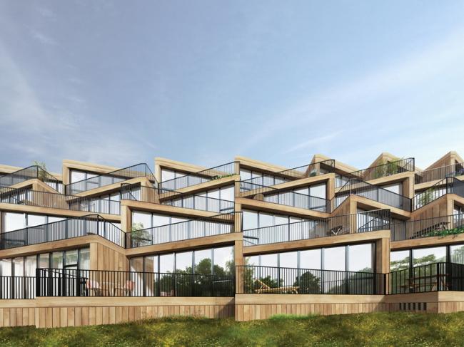 BIM建筑|NL Architects + STUDYO 为法兰克福设计梯田式经济实用房 BIM建筑|NL Architects + STUDYO 为法兰克福设计梯田式经济实用房