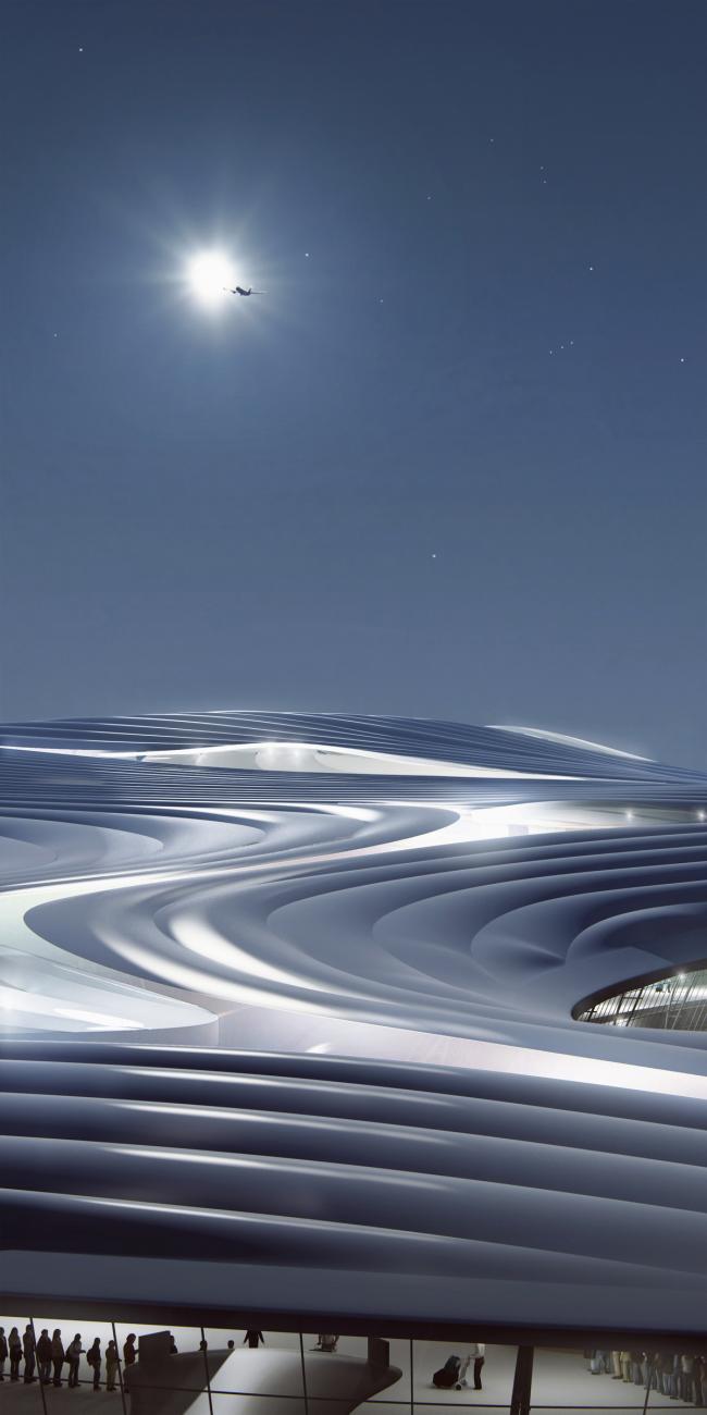 BIM建筑|MAD颁布哈尔滨新机场设计——“北国冰花” BIM建筑|MAD颁布哈尔滨新机场设计——“北国冰花”