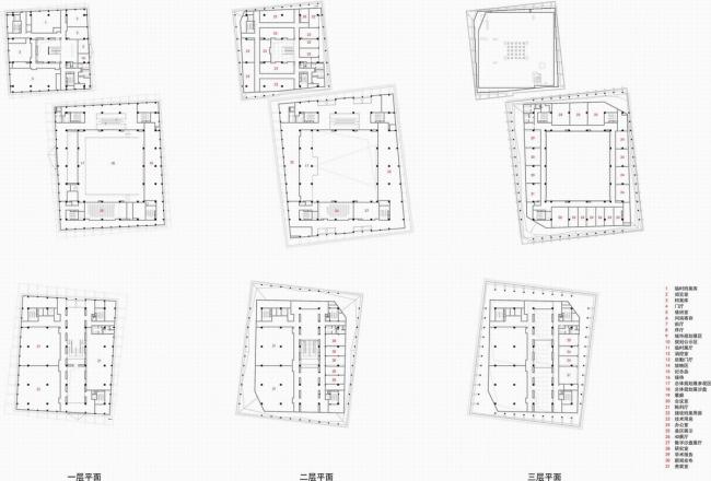 BIM建筑|一组具有雕塑感的盒子:上饶城市计划展览馆、博物馆和档案馆 / 张雷结合建筑事务所 BIM建筑|一组具有雕塑感的盒子:上饶城市计划展览馆、博物馆和档案馆 / 张雷结合建筑事务所