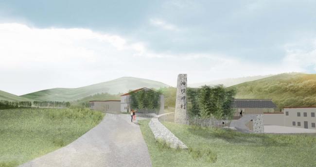 BIM建筑|蓝田县九间房镇油坊坪村景不雅设计 / 中国建筑西北设计研讨院·建筑装潢与情况艺术工程设计研讨院 BIM建筑|蓝田县九间房镇油坊坪村景不雅设计 / 中国建筑西北设计研讨院·建筑装潢与情况艺术工程设计研讨院