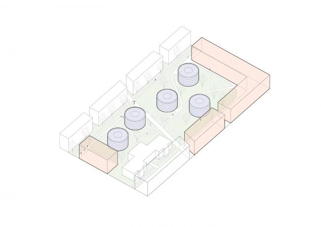 BIM建筑|雄壮壮阔,混凝土立面映出希腊神话故事:萨克莱年夜学学生公寓 BIM建筑|雄壮壮阔,混凝土立面映出希腊神话故事:萨克莱年夜学学生公寓