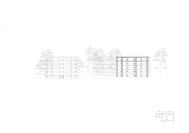 BIM建筑|雄壮壮阔,混凝土立面映出希腊神话故事:萨克莱年夜学学生公寓 BIM建筑|雄壮壮阔,混凝土立面映出希腊神话故事:萨克莱年夜学学生公寓