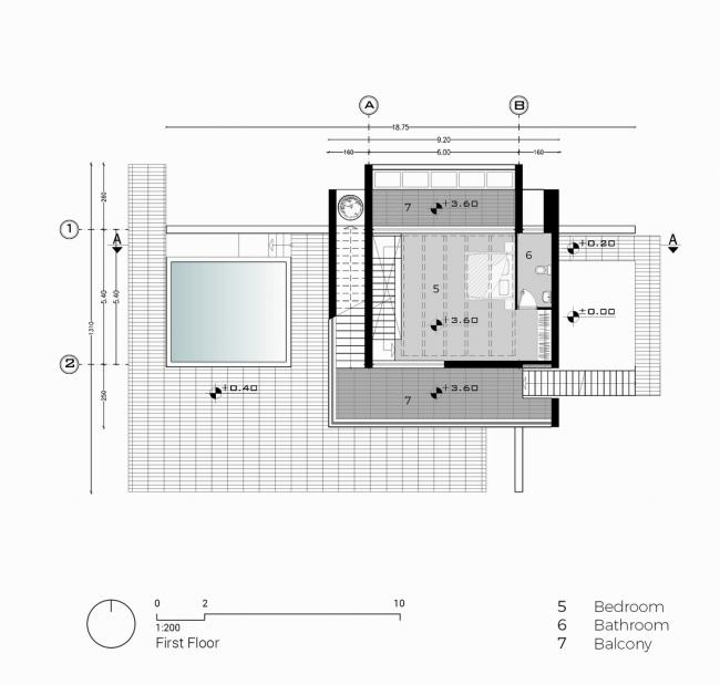 BIM建筑|纵横分明,稀树草原上的一座现代简约室第 BIM建筑|纵横分明,稀树草原上的一座现代简约室第