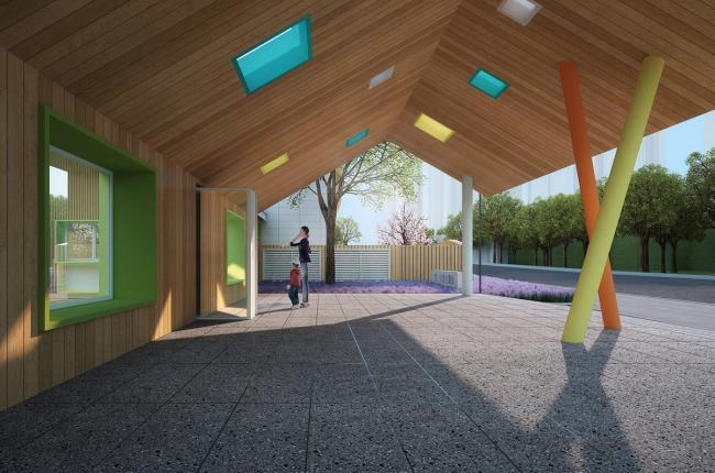 BIM建筑|五彩斑斓的“村”小板屋——重庆约克北郡幼儿园 / IDO元象建筑 BIM建筑|五彩斑斓的“村”小板屋——重庆约克北郡幼儿园 / IDO元象建筑