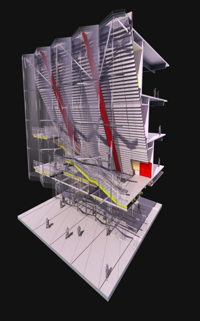 BIM建筑|科技与将来感实足:国际间谍博物馆 BIM建筑|科技与将来感实足:国际间谍博物馆