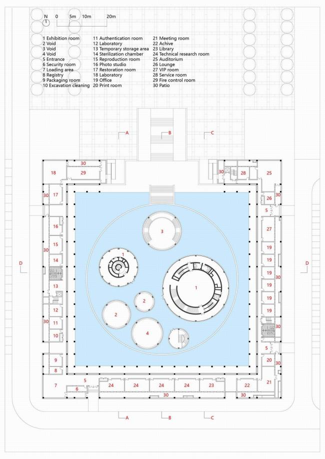 BIM建筑|极简翰墨勾画出的留白:邢窑博物馆 / 言川建筑 BIM建筑|极简翰墨勾画出的留白:邢窑博物馆 / 言川建筑