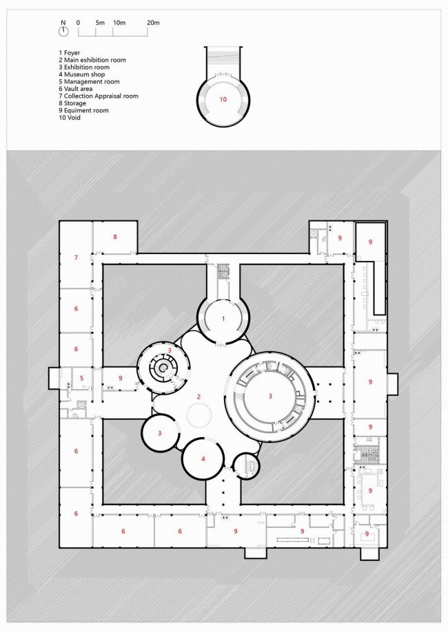 BIM建筑|极简翰墨勾画出的留白:邢窑博物馆 / 言川建筑 BIM建筑|极简翰墨勾画出的留白:邢窑博物馆 / 言川建筑