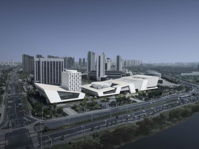 BIM建筑|淮安市城市博物馆、藏书楼、文化馆、美术馆 / 同济年夜学建筑设计研讨院 BIM建筑|淮安市城市博物馆、藏书楼、文化馆、美术馆 / 同济年夜学建筑设计研讨院