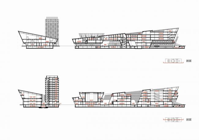 BIM建筑|淮安市城市博物馆、藏书楼、文化馆、美术馆 / 同济年夜学建筑设计研讨院 BIM建筑|淮安市城市博物馆、藏书楼、文化馆、美术馆 / 同济年夜学建筑设计研讨院