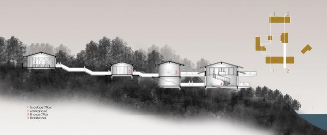 BIM建筑|山中院落:拾野艺术空间 / M.A.O. BIM建筑|山中院落:拾野艺术空间 / M.A.O.