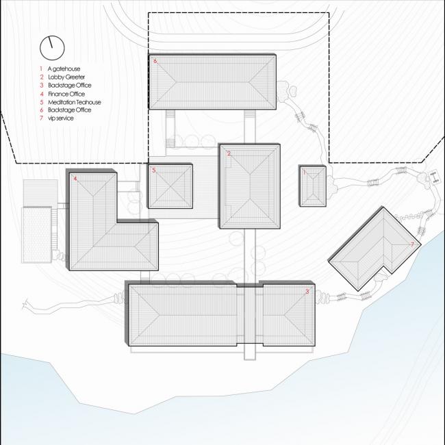 BIM建筑|山中院落:拾野艺术空间 / M.A.O. BIM建筑|山中院落:拾野艺术空间 / M.A.O.