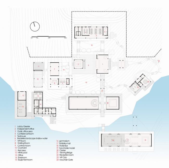 BIM建筑|山中院落:拾野艺术空间 / M.A.O. BIM建筑|山中院落:拾野艺术空间 / M.A.O.
