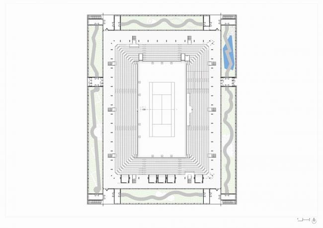 BIM建筑|Simonne-Mathieu 网球场,以水晶宫为灵感的温室球场 BIM建筑|Simonne-Mathieu 网球场,以水晶宫为灵感的温室球场