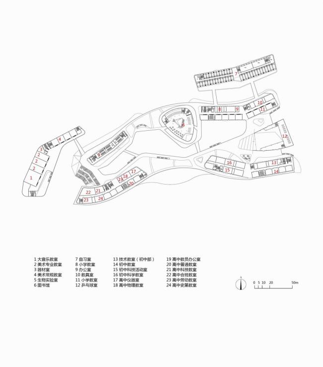 BIM建筑|西塞山前的“白鹭”:上海交年夜教导团体(湖州)帕丁顿双语黉舍 / 思序设计 BIM建筑|西塞山前的“白鹭”:上海交年夜教导团体(湖州)帕丁顿双语黉舍 / 思序设计