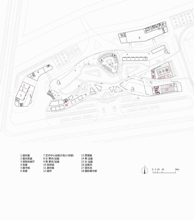 BIM建筑|西塞山前的“白鹭”:上海交年夜教导团体(湖州)帕丁顿双语黉舍 / 思序设计 BIM建筑|西塞山前的“白鹭”:上海交年夜教导团体(湖州)帕丁顿双语黉舍 / 思序设计
