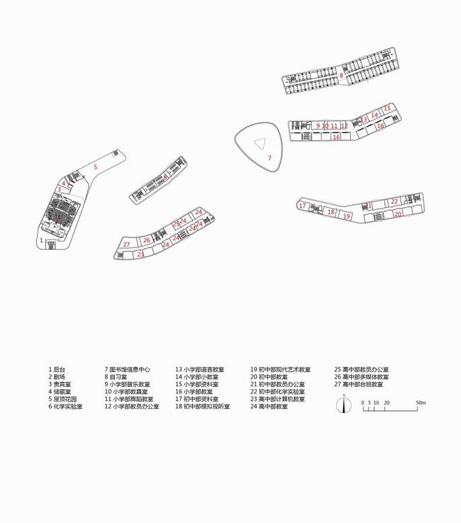 BIM建筑|西塞山前的“白鹭”:上海交年夜教导团体(湖州)帕丁顿双语黉舍 / 思序设计 BIM建筑|西塞山前的“白鹭”:上海交年夜教导团体(湖州)帕丁顿双语黉舍 / 思序设计