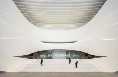 BIM建筑|如佳丽鱼般曼妙,丝绸之路文化交换中间西厅 / WAY Studio-BIM建筑网