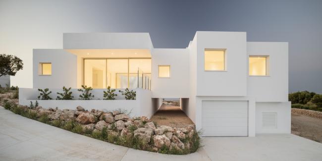 BIM建筑|一览山远海阔!像素化体块堆叠而成的纯白T台别墅 BIM建筑|一览山远海阔!像素化体块堆叠而成的纯白T台别墅