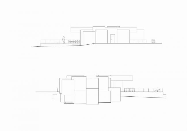 BIM建筑|一览山远海阔!像素化体块堆叠而成的纯白T台别墅 BIM建筑|一览山远海阔!像素化体块堆叠而成的纯白T台别墅