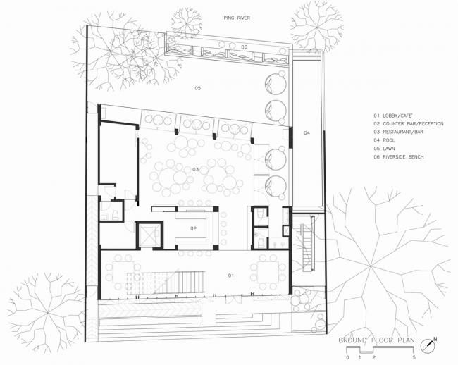 BIM建筑|如鱼群跃出海面,日光下闪闪发光的鱼鳞:清迈微型酒店 BIM建筑|如鱼群跃出海面,日光下闪闪发光的鱼鳞:清迈微型酒店