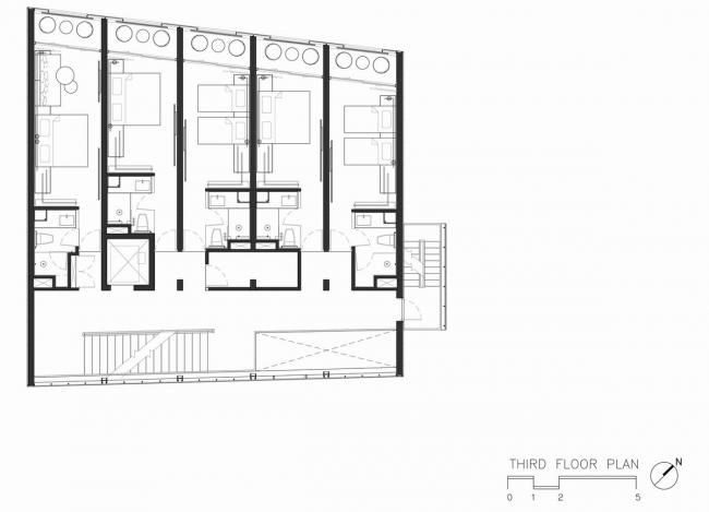BIM建筑|如鱼群跃出海面,日光下闪闪发光的鱼鳞:清迈微型酒店 BIM建筑|如鱼群跃出海面,日光下闪闪发光的鱼鳞:清迈微型酒店