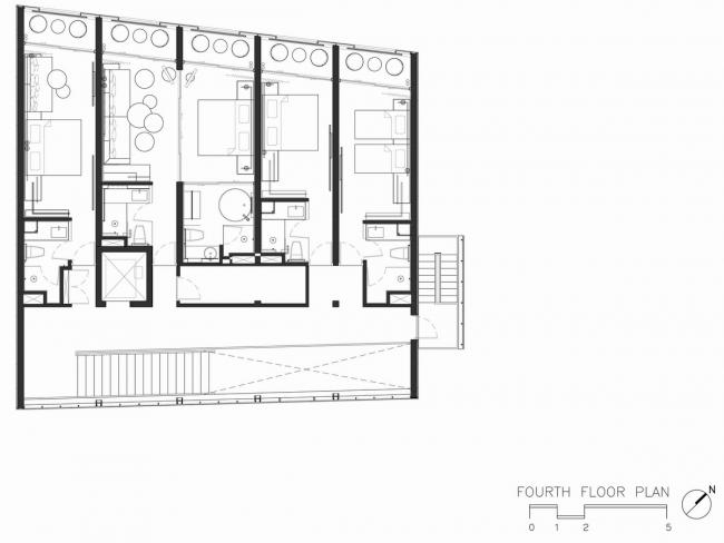 BIM建筑|如鱼群跃出海面,日光下闪闪发光的鱼鳞:清迈微型酒店 BIM建筑|如鱼群跃出海面,日光下闪闪发光的鱼鳞:清迈微型酒店