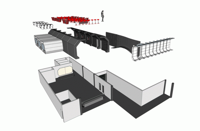 BIM建筑|关于宇宙止境酒吧的假说 / 杭州北堂空间设计 BIM建筑|关于宇宙止境酒吧的假说 / 杭州北堂空间设计
