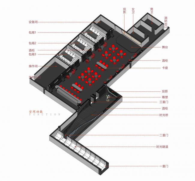 BIM建筑|关于宇宙止境酒吧的假说 / 杭州北堂空间设计 BIM建筑|关于宇宙止境酒吧的假说 / 杭州北堂空间设计