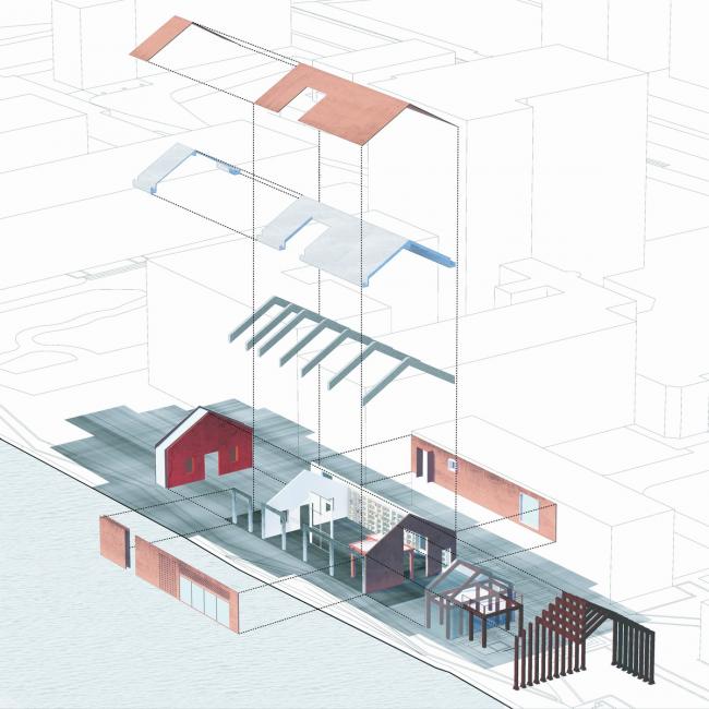 BIM建筑|在记忆与盼望之间:华东师范年夜学丽娃河畔书吧补葺 / 上海日清建筑设计 BIM建筑|在记忆与盼望之间:华东师范年夜学丽娃河畔书吧补葺 / 上海日清建筑设计