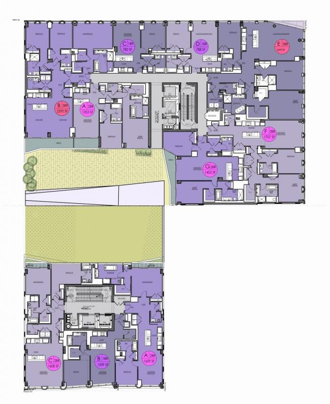 BIM建筑|立体派艺术融进汗青街区:纽约东22街121号公寓 / OMA BIM建筑|立体派艺术融进汗青街区:纽约东22街121号公寓 / OMA