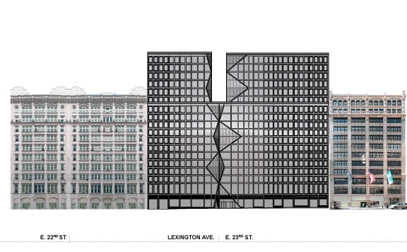 BIM建筑|立体派艺术融进汗青街区:纽约东22街121号公寓 / OMA BIM建筑|立体派艺术融进汗青街区:纽约东22街121号公寓 / OMA