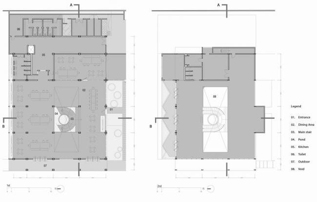 BIM建筑|条条木椽,仿佛从暗黑中涌来:植进天然的漂浮餐厅 BIM建筑|条条木椽,仿佛从暗黑中涌来:植进天然的漂浮餐厅