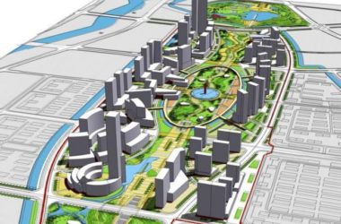 Sketchup规划模型|超高层城市规划设计,现代风格-BIM建筑网