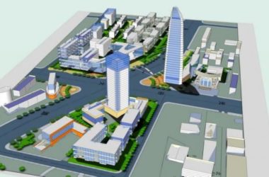 Sketchup规划模型|多高层混合,城市道路规划,现代风格-BIM建筑网