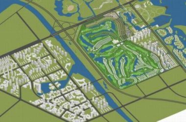 Sketchup规划模型|多高层混合城市规划,现代风格-BIM建筑网