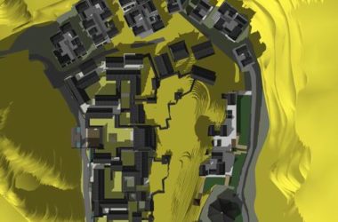 Sketchup规划模型|徽派古建规划,现代中式,1-3层-BIM建筑网