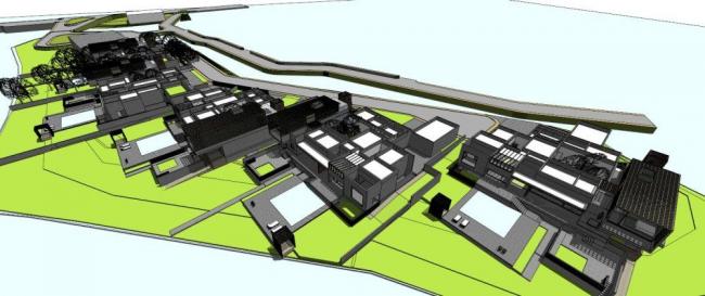 Sketchup别墅模型|别墅,新中式风格 Sketchup别墅模型|别墅,新中式风格