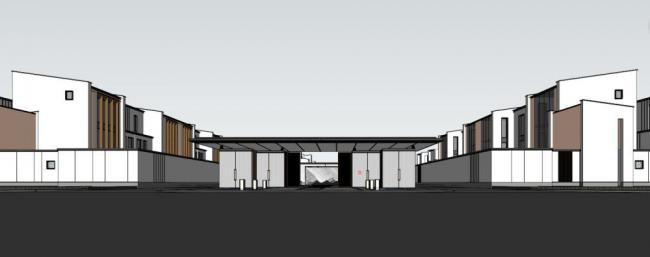 Sketchup别墅模型|别墅,新中式风格 Sketchup别墅模型|别墅,新中式风格
