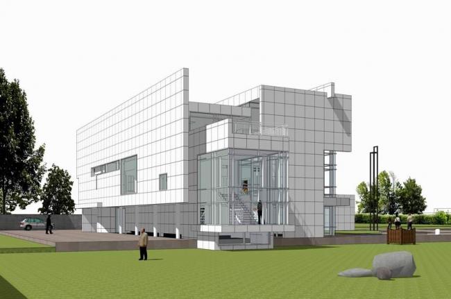 Sketchup别墅模型|独栋别墅,现代风格 Sketchup别墅模型|独栋别墅,现代风格