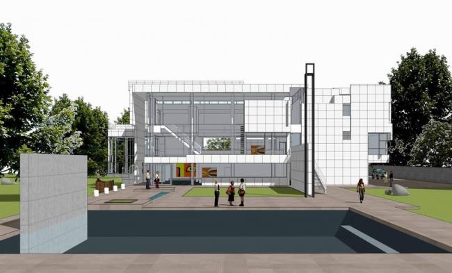 Sketchup别墅模型|独栋别墅,现代风格 Sketchup别墅模型|独栋别墅,现代风格