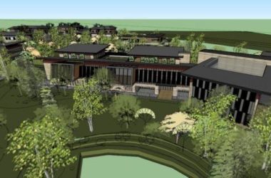 Sketchup别墅模型|联排别墅，别墅群，现代风格-BIM建筑网