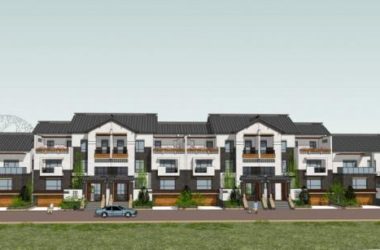 Sketchup别墅模型|联排别墅，中式风格-BIM建筑网