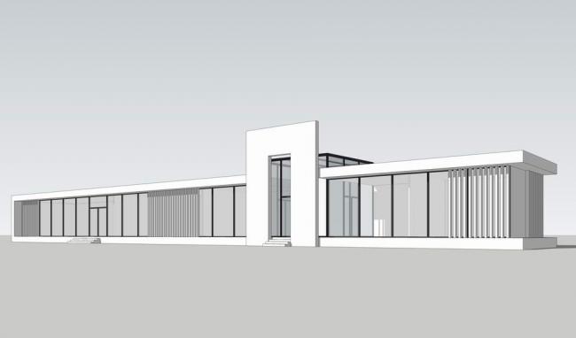 Sketchup别墅模型|独栋别墅,现代风格 Sketchup别墅模型|独栋别墅,现代风格